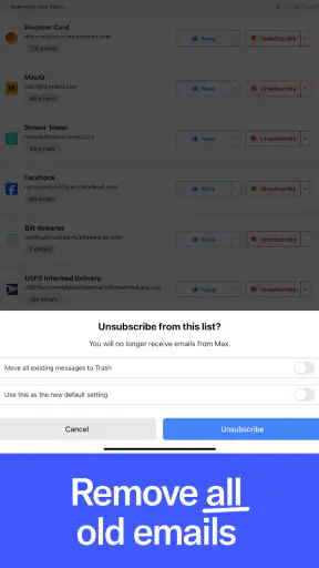 Trimbox: Easy Email Cleaner screenshot 9