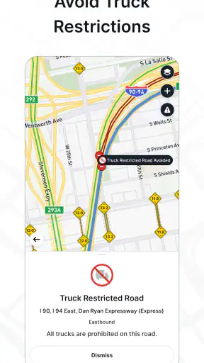 TruckMap - Truck GPS Routes screenshot