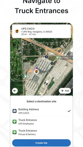 TruckMap - Truck GPS Routes screenshot