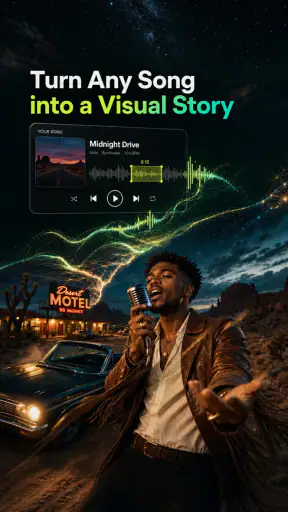 Tuni: AI Music Video Maker screenshot 12