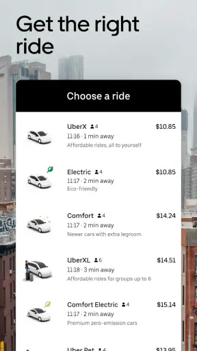 Uber - Request a ride screenshot 11