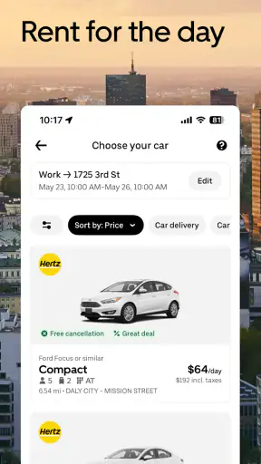 Uber - Request a ride screenshot 12