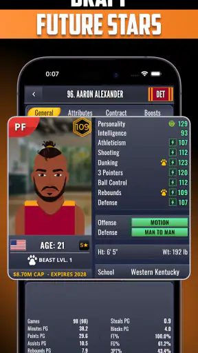 Ultimate Pro Basketball GM screenshot 9
