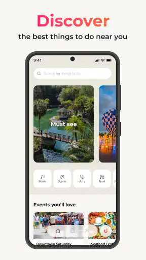 UNATION - Discover Events screenshot