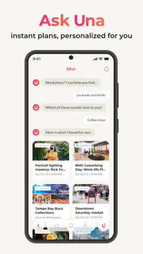 UNATION - Discover Events screenshot