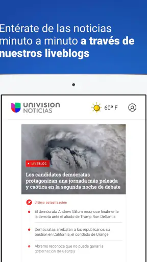 Univision Noticias screenshot 11