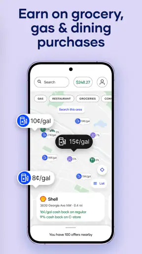 Upside: Cash Back - Gas & Food screenshot 3