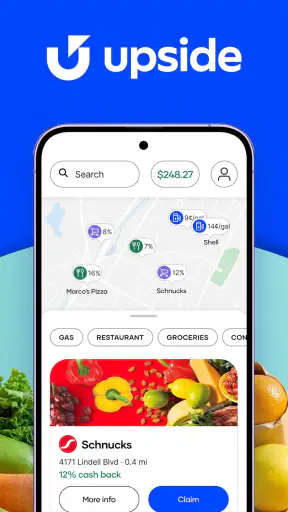 Upside: Cash Back - Gas & Food screenshot 8