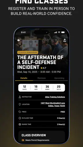 USCCA Concealed Carry App screenshot