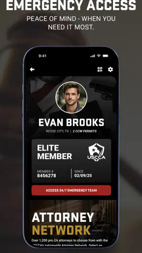 USCCA Concealed Carry App screenshot