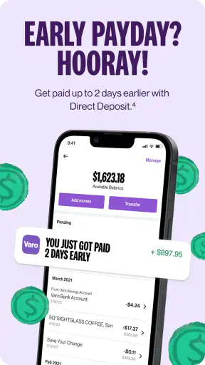 Varo Bank: Online Banking screenshot