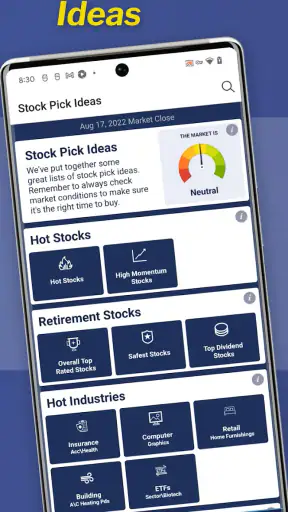 VectorVest Stock Advisory screenshot