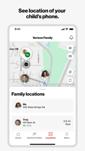 Verizon Family screenshot