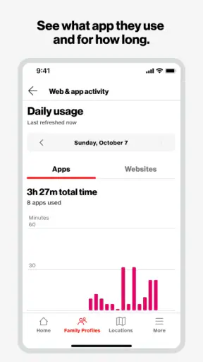 Verizon Family screenshot
