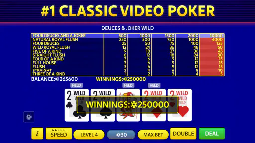 Video Poker by Pokerist screenshot