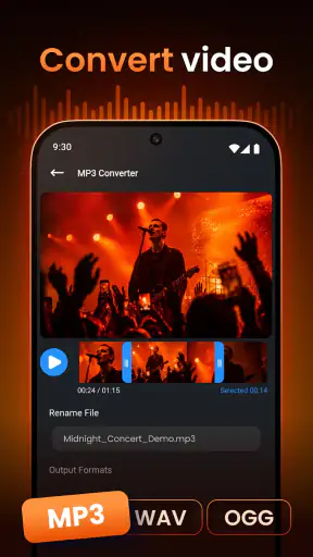 Video to MP3 Converter App screenshot