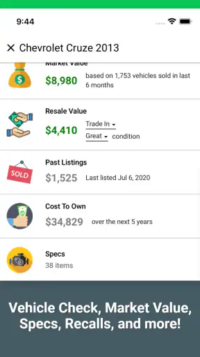 VIN Check Report for Used Cars screenshot 9