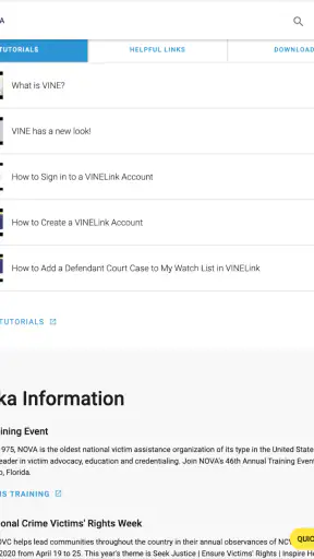 VINELink screenshot 10