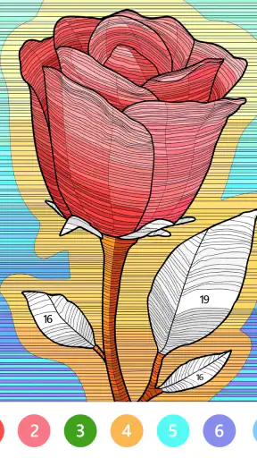 Vivid Color Paint By Number screenshot 12