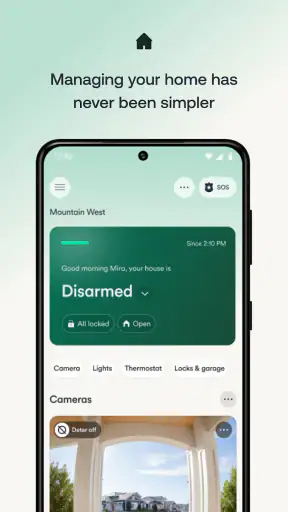 Vivint screenshot