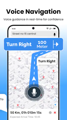 Voice GPS Navigation Direction screenshot