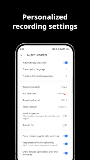 Voice Recorder Audio Sound MP3 screenshot