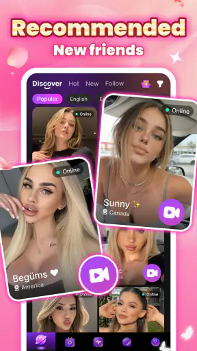 Waataa Chat - Party & Live screenshot