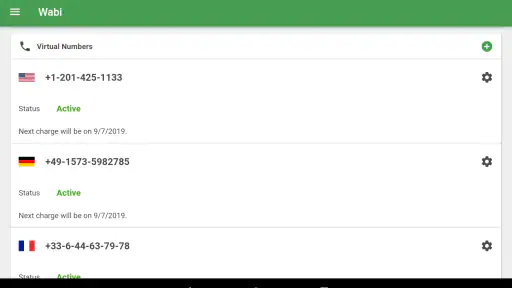 Wabi - Virtual Phone Number screenshot 9