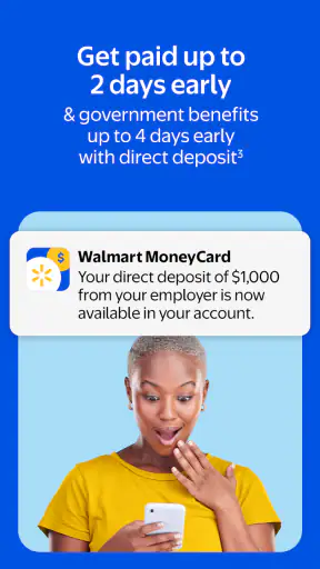 Walmart MoneyCard® screenshot