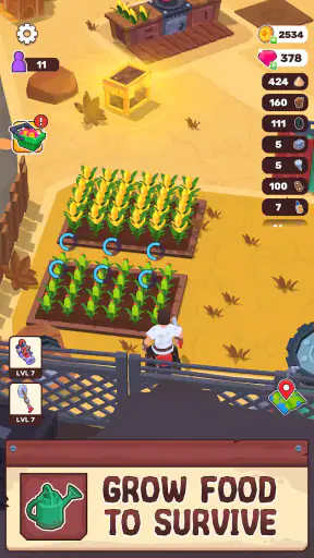 Wasteland Life: Survival Idle screenshot