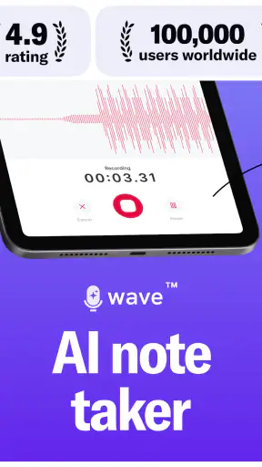 Wave AI Note Taker & Recorder screenshot 9