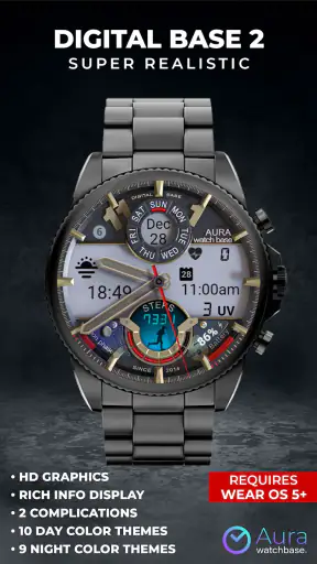 WB Digital Base 2 Watch Face screenshot 11