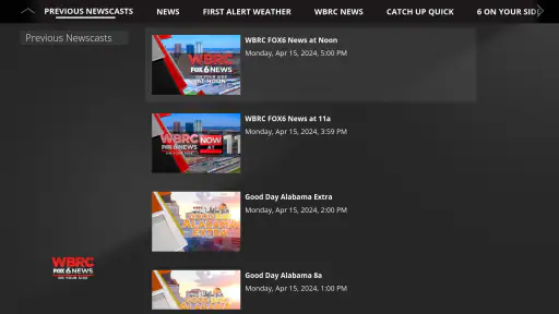 WBRC 6 News screenshot 9
