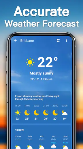 Weather forecast screenshot 1