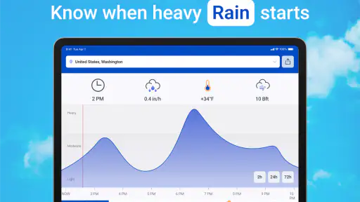 Weather & Rain Radar Forecast screenshot 9