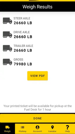 Weigh My Truck screenshot
