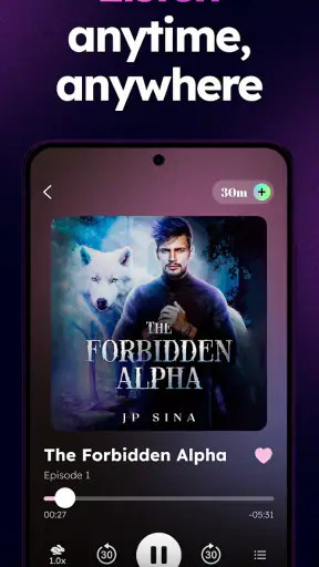 WhisperFM: Romance Novels screenshot