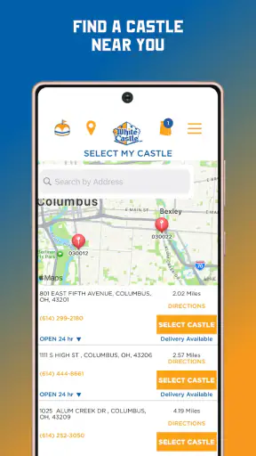 White Castle Online Ordering screenshot