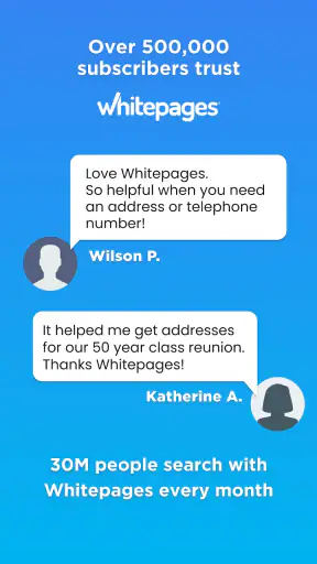 Whitepages Search, Find People screenshot