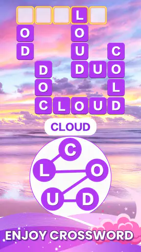 Word Crossy - A crossword game screenshot