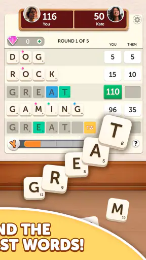 Word Yatzy - Fun Word Puzzler screenshot