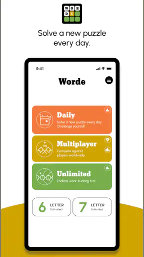 Worde: Daily & Unlimited screenshot
