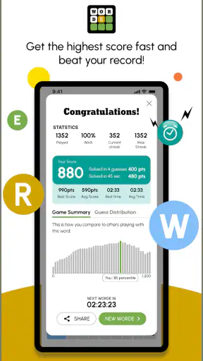 Worde: Daily & Unlimited screenshot