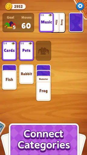 Words Klondike : Associations screenshot
