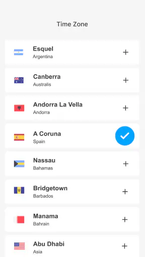 World Clock - World time clock screenshot