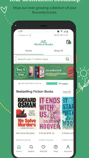 World of Books screenshot