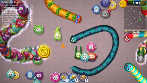 Worms Zone .io - Hungry Snake screenshot 12