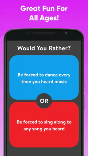 Would You Rather Choose? screenshot