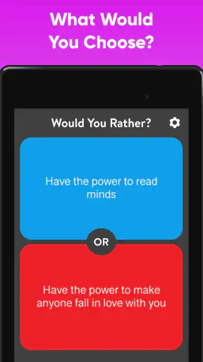 Would You Rather Choose? screenshot