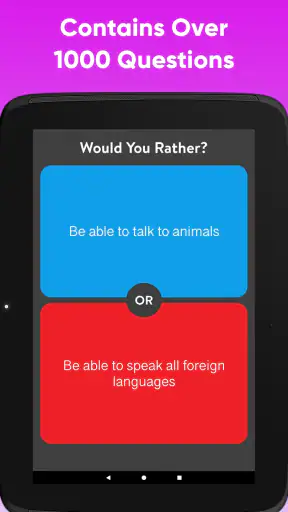 Would You Rather Choose? screenshot
